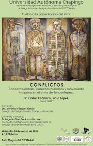 PRESENTACIÓN LIBRO CONFLICTOS ISTMO TEHUANTEPEC